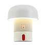 Kooduu Sensa Play Mini 6.25" LED Speaker Lamp with USB Port, White (1206-02)~#|#~71145B04-C8A9-425E-AC545F11B555AB0D_sc7