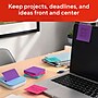 Staples Pop‑Up Sticky Notes, 3" x 3", Bold Assorted Colors, 600 Sheets – High‑Visibility Notes for Messages, Reviews & Desk Use~#|#~7119AE7F-4FCA-4CE6-9B6F11D9EED1741A_sc7