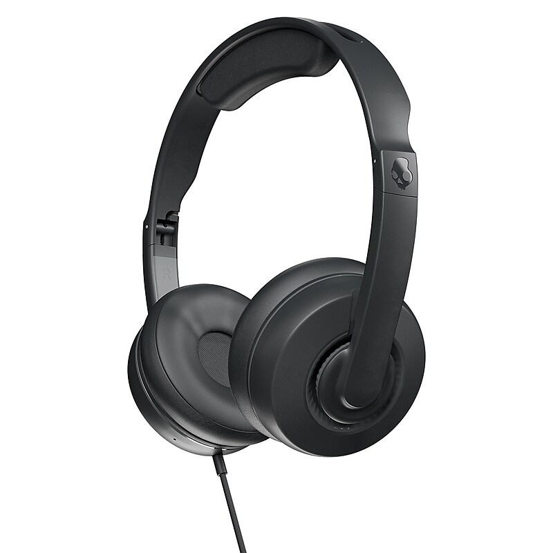 Skullcandy Cassette Junior Over-Ear Headphones with Microphone, Black (S5CSY-N003) image 1