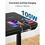ErgoAV 56.7"W Electric Rectangular Adjustable Standing Desk, Black (ERDS1-01B)~#|#~711FD4BF-F898-40AA-A2FC6B28278BBFBC_sc7
