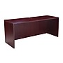 Boss Office Products U-Shaped Executive Desk, Mahogany (GROUPA-M)~#|#~71222DBB-A3F7-497D-B5F1517BE9362CD7_sc7