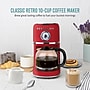 Nostalgia Classic Retro 10-Cups Automatic Drip Coffee Maker, Red (NCRCOF10RD6A)~#|#~712F0973-2C78-4D90-A70A8CD69FD04E70_sc7