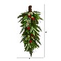 Nearly Natural Cedar and Berry Artificial Christmas Swag, 30" (W1274)~#|#~7130B6BB-5EF7-4F00-AB31F4DD617B179F_sc7