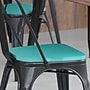 Flash Furniture Perry Modern Poly Resin Replacement Seat with Rounded Edges, Mint, Set of 4 (4JJSEAPL01MINT)~#|#~71342962-92FD-414E-8FBDBFF214D12376_sc7