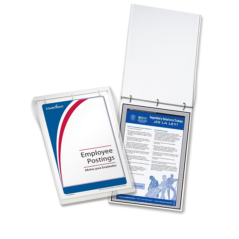 ComplyRight Federal and State Remote Worker Binder 1-Year Labor Law Service, Wisconsin, Spanish (U1200CRWWIESP) image 1