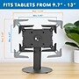 Mount-It! Adjustable Universal Tablet Countertop Stand with Tilt, for 9.7" to 13" Screens, Black (MI-3881BLK)~#|#~71419ACD-6511-4482-9494C464C173B81C_sc7