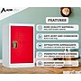 AdirOffice 24" Single Tier Red Storage Locker (629-02-RED)~#|#~71441359-DF68-4BD6-B6878752E03185B0_sc7