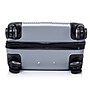 TUCCI LUSTRIA  3-Piece Hardside Luggage Set with Spinner Wheels, Silver Geometric (T0809-03PC-SLV)~#|#~71445CBE-4DAA-426A-A085D23412488648_sc7