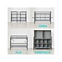 Advantus Flipshelf Closet Organizer Kit, Black/Gray (39182)~#|#~71448EAD-EBA2-4DF2-95E0930FDB602663_sc7