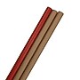 JAM Paper Wrapping Paper, 87.5 Sq Ft, Red Kraft Stripes and Solid Deluxe Set, 3 Rolls/Pack (77450120)~#|#~71453EF1-B85F-46DA-9933D3B1886829F7_sc7