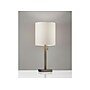 Adesso Liam Incandescent/CFL Table Lamp, Antique Brass/Light Beige (1546-21)~#|#~7148A74C-C887-413B-88E0CE0EE99A0F3F_sc7