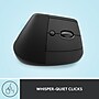 Logitech Lift Vertical Wireless Ergonomic Optical Mouse, Graphite (910-006466)~#|#~714F26BE-A749-498C-A21F375CC63E5292_sc7