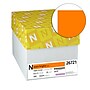 Exact Brights 8.5" x 11" Writing Paper, 20 lbs., Bright Orange, 500 Sheets/Ream, 10/Ream (WAU26721CT)~#|#~714F394E-8B42-48C1-B4887F219D327447_sc7