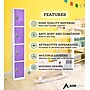 AdirOffice 72'' 4-Tier Purple Storage Locker (629-204-PUR)~#|#~7154716D-89F1-4D6D-9FC47F55EF9DBA1F_sc7