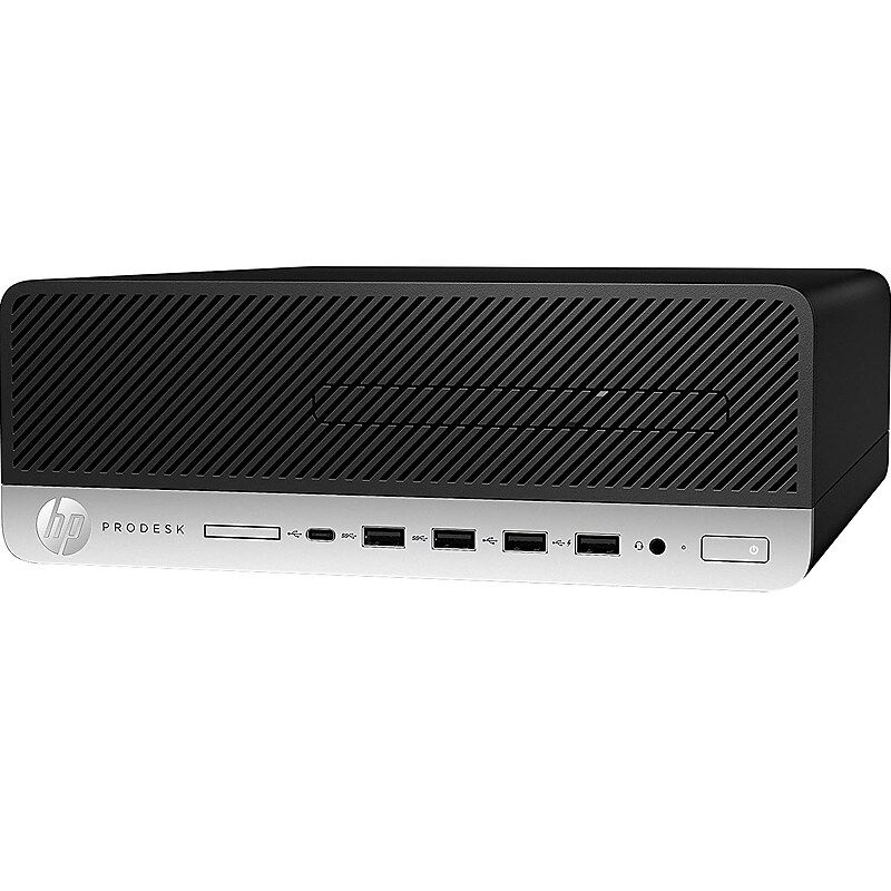 HP ProDesk 600 G4 Refurbished Desktop Computer, Intel Core i7-8700, 16GB Memory, 500GB SSD (J1-600G4SA04) image 1