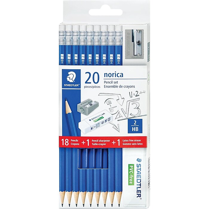 Staedtler norica Pre-Sharpened Wooden Pencil, 2mm, #2, Medium Lead