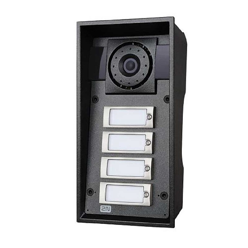 Axis IP Wired Smart Video Door Phone Sub Station, Black (01343-001) image 1