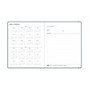 2027 Blue Sky Fabric 8" x 10" Calendar Year Weekly & Monthly Standard Planner, Fabric Cover, Steel Blue (159443)~#|#~715D4E14-4A42-4414-92F87DCB3DD00A48_sc7