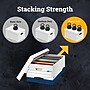 Bankers Box Presto Heavy-Duty Instant Assembly File Storage Boxes, Lift-Off Lid, Legal Size, White/Blue, 12/Carton (0063201)~#|#~715F99FC-7E3F-48A2-A166B48EFD93EB87_sc7