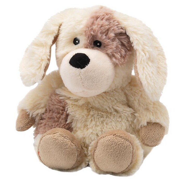 【新品】Warmies Cozy Plush Puppy ぬいぐるみ Warmies Cozy Plush Puppy, Brown/Beige (CPJ-PUP-1) | Staples
