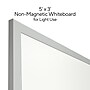 TRU RED™ Melamine Dry Erase Board, Gray Frame, 5' x 3' (TR59353)~#|#~7160D95C-0242-4B81-A61A3E0D6CE8FF53_sc7