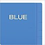 Pendaflex Recycled End Tab File Folder, Straight Cut, Letter Size, Blue, 100/Box (H110DBL)~#|#~7162677D-01D7-40CF-899DAA4E2A6D537F_sc7