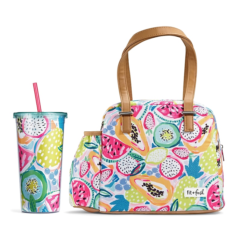 Fit & Fresh Laketown Insulated Lunch Bag, Fresh Fruit (7165FF2768) image 1