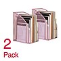 Staples Metal Mesh File Organizer, Dusty Pink, 2/Pack (ST63835)~#|#~716DDB11-764C-428B-AC34E52347A21FDB_sc7