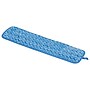 Rubbermaid Hygen Microfiber 18" Wet Mop Pad, Blue (FGQ41000BL00)~#|#~71714F87-0A07-4352-866CD044B831155A_sc7