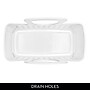 iDESIGN Small Plastic Storage Bin, White (79221)~#|#~717851B3-224E-4F20-BE574A7DD596453F_sc7