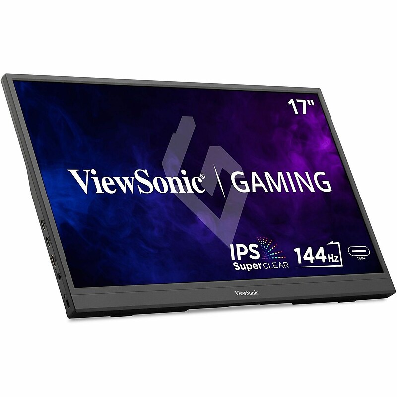 ViewSonic 17.3" 144 Hz LED Gaming Monitor, Black (VX1754) image 1