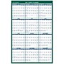 2027 AT-A-GLANCE 24" x 36" Yearly Dry Erase Wall Calendar, Reversible, White/Green (PM210-28-27)~#|#~7189201B-3392-4499-B6E8C9FF3CFD2134_sc7