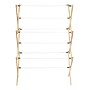 Household Essentials X‑Frame Clothes Drying Rack with Stabile Wood Frame, Natural (HH5146)~#|#~718B302E-812A-4C65-91E5C7C10EF4B269_sc7