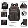 DUKAP EMINENT Laptop Compatible Backpack, Large, Brown (BDK-EMI-BRO)~#|#~71915A26-1DF6-4D66-B8B702AA41FE1DD2_sc7