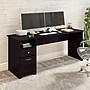 Bush Furniture Cabot 72"W Computer Desk with Drawers, Espresso Oak (WC31872)~#|#~71916E72-EF82-4267-A9A5173FDA064E6D_sc7