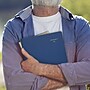 2026-2027 AT-A-GLANCE 9" x 11" Monthly Planner, Faux Leather Cover, Blue (70-250-20-26)~#|#~7191AE2E-A296-40FE-9139577127D6AFD2_sc7