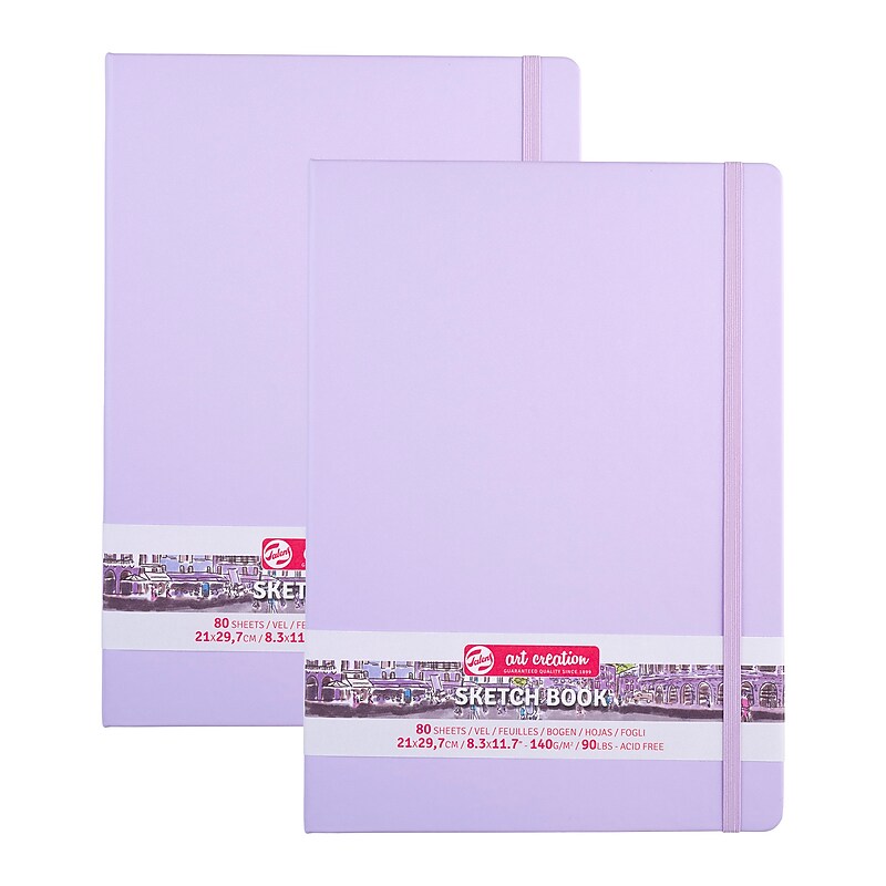 Talens Art Creation 8.3" x 11.7" Sketch Book, 80 Sheets/Book, 2/Bundle (TLN9314133M-2) image 1