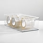 iDESIGN Large Stackable Plastic Storage Bin with Handles, Clear (70009)~#|#~71945F23-639A-48EC-81072A13F2B0320A_sc7