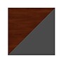 Bush Business Furniture Westfield 66"W L Shaped Desk with Return and File Cabinet, Hansen Cherry/Graphite Gray (SRC083HCSU)~#|#~719911C5-7420-41C3-8271F1F3FDF6EF88_sc7