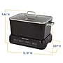 West Bend Versatility 6 Quarts Slow Cooker, Black (VCWB6QBK13)~#|#~719B4AC6-2DDD-4EB6-AB09D26942A7CC2C_sc7