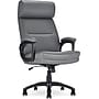 Click365 Classic Ergonomic Bonded Leather Executive Big & Tall Chair, 350 lb. Capacity, Gray (CCHR10023D)~#|#~719D0C2E-50D5-42F4-B5A6F5028DD268F2_sc7