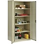 Lorell Fortress Series 72" Steel Storage Cabinet With 5 Shelves, Putty (LLR34412)~#|#~719F9236-8E1D-4CE5-8941BA22FB64B3A1_sc7