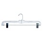 Nahanco 16.5" Plastic Heavy Weight Skirt/Slack Hanger, Clear, 100/Box (616RC)~#|#~71A21D64-64C6-46D7-860FFAF5FE6F3B8D_sc7