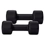 Jfit 10 lb. Neoprene Dumbbells, Black (J-DBN10SET)~#|#~71A384D7-BDE3-4D08-AD1E529125515DD1_sc7