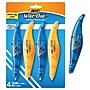 BIC Wite-Out Exact Liner Correction Tape, White, 4/Pack (WOELP418)~#|#~71A76FF8-5B6A-4ED1-B20BF345301E53FC_sc7
