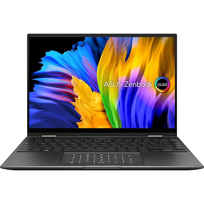 ASUS ZenBook Flip OLED 14" Laptop, AMD Ryzen 7 6800H, 16GB Memory, 1TB SSD, Windows 11 (UN5401RA-DB74T) image 1