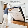 Bestar Avalon 61W Full Murphy Bed, High-Gloss White~#|#~71B1149F-385F-4403-ACA09F8778834EC7_sc7