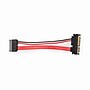 Rocstor Premium 0.5ft Cable, Female to Male, Red (Y10A341-RD)~#|#~71B4D228-0028-4166-BE1EC1760AE27224_sc7