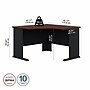 Bush Business Furniture Cubix 48"W Corner Desk, Hansen Cherry/Galaxy (WC90466A)~#|#~71B8467A-510B-4B42-80DB810B8D4F129A_sc7