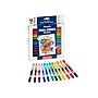 Crayola Dual-End Markers, Chisel/Brush Tips, Assorted Colors, 12/Pack (588314)~#|#~71BFDF17-CD90-4700-BE315018990D8899_sc7